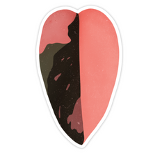 Load image into Gallery viewer, Pink Princess Philodendron Leaf Sticker