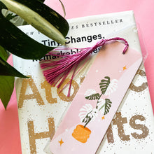 Load image into Gallery viewer, Monstera Albo Plant Bookmark
