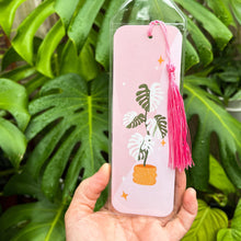 Load image into Gallery viewer, Monstera Albo Plant Bookmark