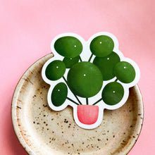 Load image into Gallery viewer, Pilea Peperomioides Plant Sticker