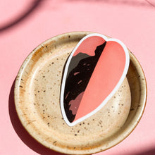 Load image into Gallery viewer, Pink Princess Philodendron Leaf Sticker