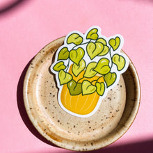 Load image into Gallery viewer, Neon Pothos Plant Sticker