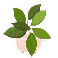 Load image into Gallery viewer, Hoya Finlaysonii Plant Sticker