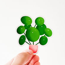 Load image into Gallery viewer, Pilea Peperomioides Plant Sticker