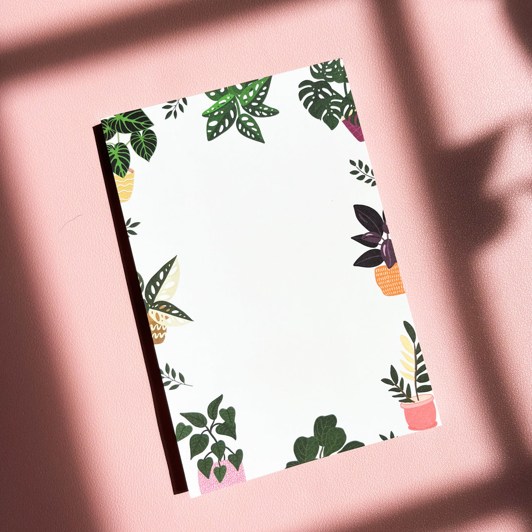 Potted Plants Notepad