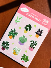 Load image into Gallery viewer, Houseplant Sticker Sheet
