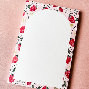 Strawberry Notepad