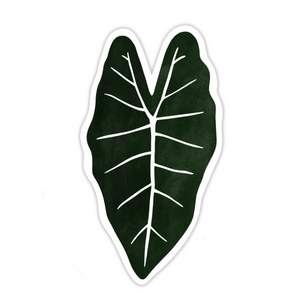 Alocasia Frydek Leaf Sticker