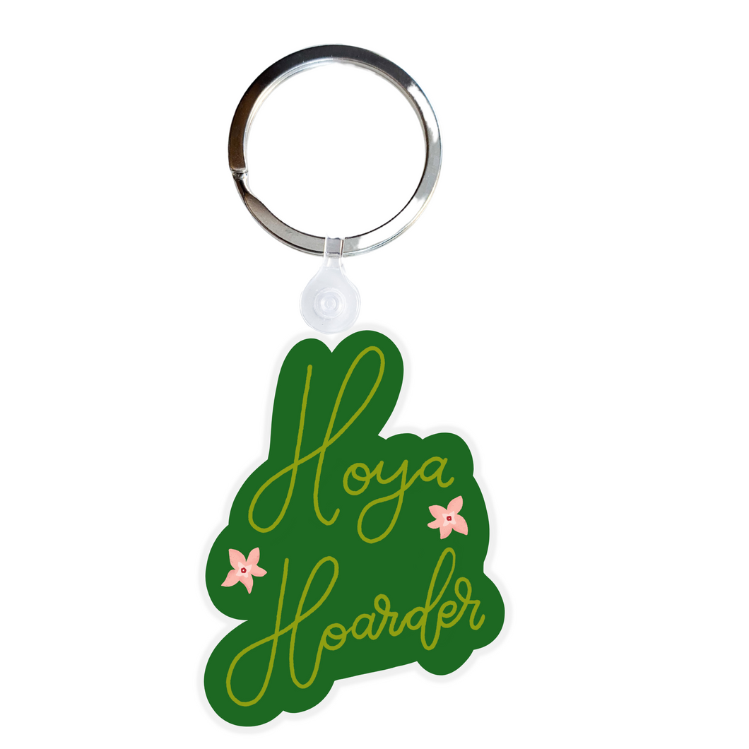 Hoya Hoarder Acrylic Keychain