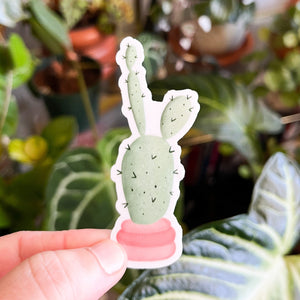 Prickly Pear Cactus Sticker